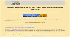 Desktop Screenshot of flowers-shop.tripod.com
