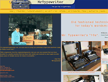 Tablet Screenshot of mrtypewriter.tripod.com
