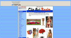 Desktop Screenshot of clipartrealm.tripod.com