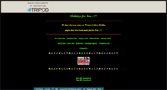 Desktop Screenshot of holidaysforyou.tripod.com