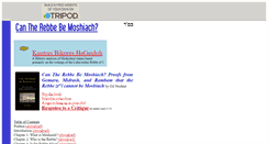 Desktop Screenshot of moshiachtalk.tripod.com