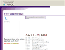 Tablet Screenshot of chiefwapellodays.tripod.com