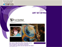 Tablet Screenshot of myro-art.tripod.com