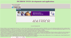 Desktop Screenshot of dichroicdyes.tripod.com