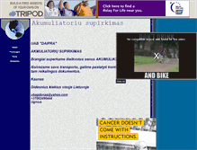 Tablet Screenshot of akumuliatorius.tripod.com