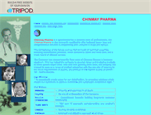 Tablet Screenshot of chinmaypharma.tripod.com