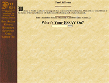 Tablet Screenshot of freelitbooks.tripod.com