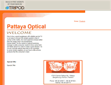 Tablet Screenshot of pattayaoptical.tripod.com