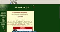 Desktop Screenshot of merandahedderson.tripod.com