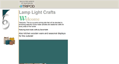 Desktop Screenshot of lamplightcrafts.tripod.com