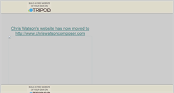 Desktop Screenshot of chriswatsoncomposer.tripod.com