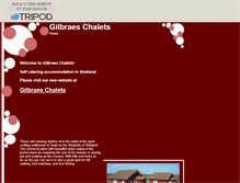 Tablet Screenshot of gilbraeschalets.tripod.com