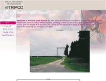 Tablet Screenshot of paintedspiritranch.tripod.com
