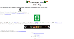 Desktop Screenshot of gabrielmccann.tripod.com