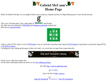 Tablet Screenshot of gabrielmccann.tripod.com