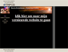 Tablet Screenshot of harriebrekelmans.tripod.com