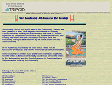 Tablet Screenshot of gokulnathji.tripod.com