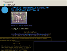 Tablet Screenshot of bulldogger3.tripod.com