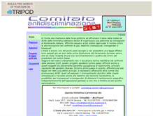 Tablet Screenshot of comitatopromotore.tripod.com