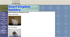 Desktop Screenshot of dwarfkigdom.tripod.com
