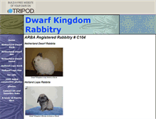 Tablet Screenshot of dwarfkigdom.tripod.com
