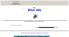 Desktop Screenshot of bikerads.tripod.com
