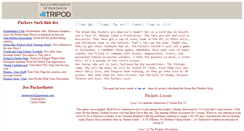 Desktop Screenshot of packersuck10.tripod.com