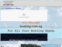 Tablet Screenshot of boatingsingapore.tripod.com
