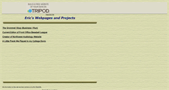 Desktop Screenshot of eric98036.tripod.com