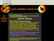 Tablet Screenshot of nobleflyer.tripod.com