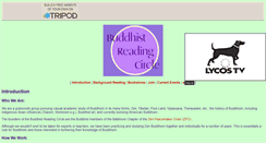 Desktop Screenshot of buddhistreading.tripod.com