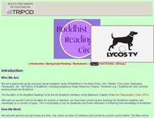 Tablet Screenshot of buddhistreading.tripod.com