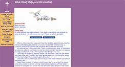 Desktop Screenshot of new-life-studies.tripod.com