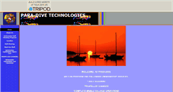 Desktop Screenshot of para-dive.tripod.com