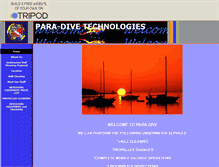 Tablet Screenshot of para-dive.tripod.com