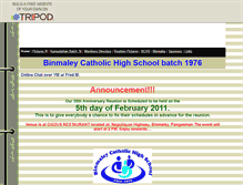 Tablet Screenshot of bchs76.tripod.com