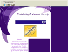 Tablet Screenshot of establishingpaw.tripod.com