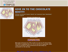 Tablet Screenshot of chocolatebootyman.tripod.com