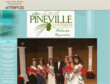 Tablet Screenshot of cityofpineville.tripod.com