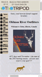 Mobile Screenshot of oldmanriver.tripod.com