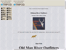 Tablet Screenshot of oldmanriver.tripod.com