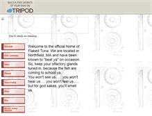 Tablet Screenshot of flakedtuna.tripod.com