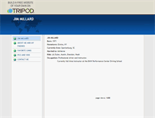Tablet Screenshot of jim-millard.tripod.com