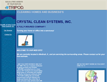 Tablet Screenshot of crystal-clean-sys.tripod.com