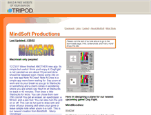 Tablet Screenshot of mindsoftsw0.tripod.com