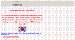 Desktop Screenshot of koreanadoptionboard.tripod.com