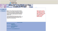 Desktop Screenshot of porchandpatio.tripod.com