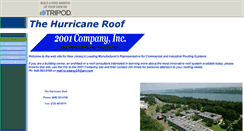 Desktop Screenshot of hurricaneroof.tripod.com