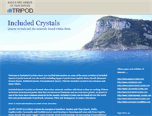 Tablet Screenshot of includedcrystals.tripod.com