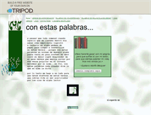 Tablet Screenshot of conestaspalabras.tripod.com